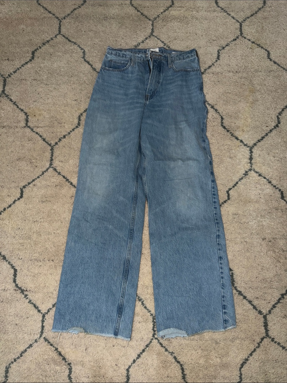 Classic Wide-Leg Women’s Jeans - Blue